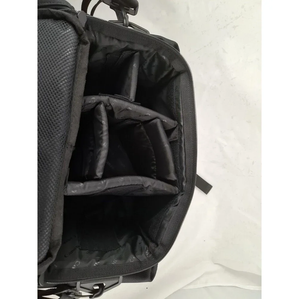 CANON REBEL CAMERA SOFT CUSHIONED CARRY BAG WITH SEPARATERS
